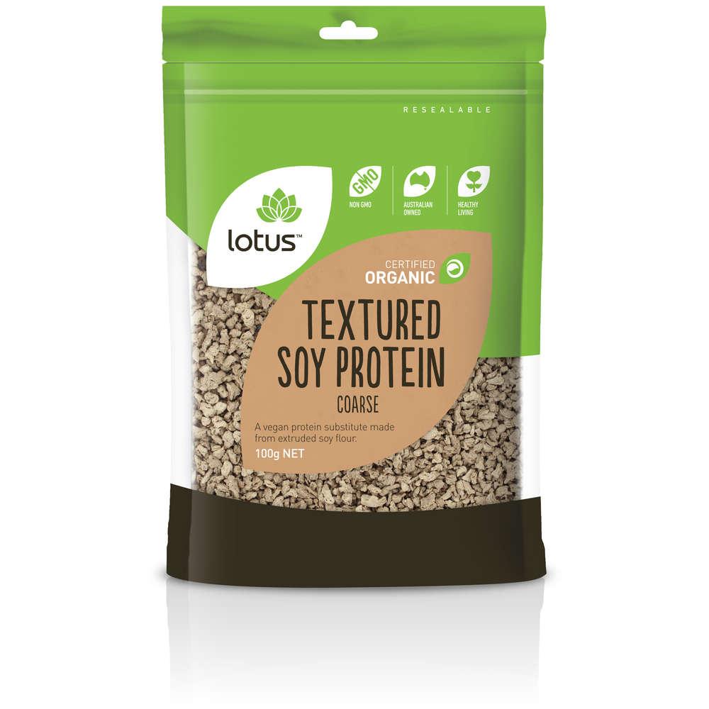 Lotus Foods TVP Coarse Organic