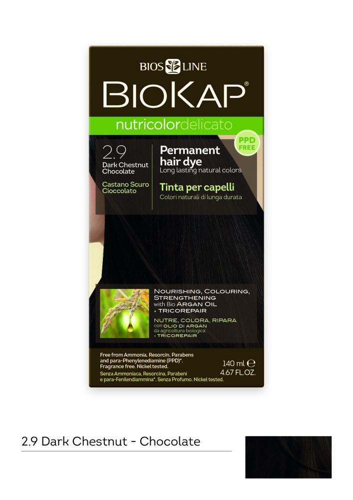 BioKap Nutricolor Delicato 2.9 Dark Chestnut Chocolate