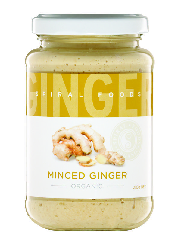 Spiral Foods Minced Ginger Gluten Free