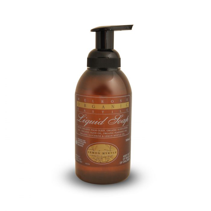 Melrose Organic Castile Soap Lemon Myrtle Pump