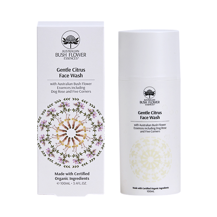 Australian Bush Flower Essences Skincare Gentle Citrus Face Wash