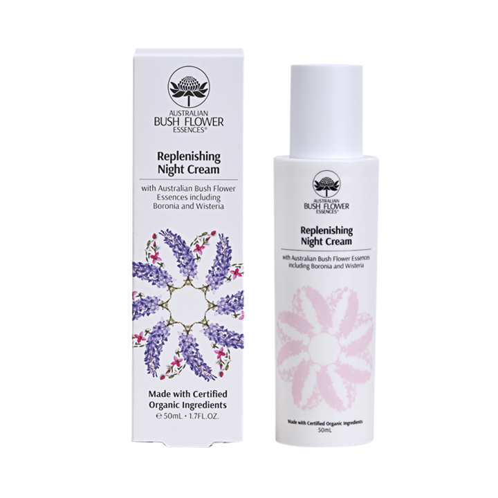 Australian Bush Flower Essences Skincare Replenishing Night Cream