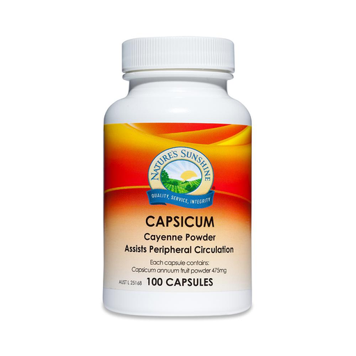 [25068900] Nature's Sunshine Capsicum 475mg