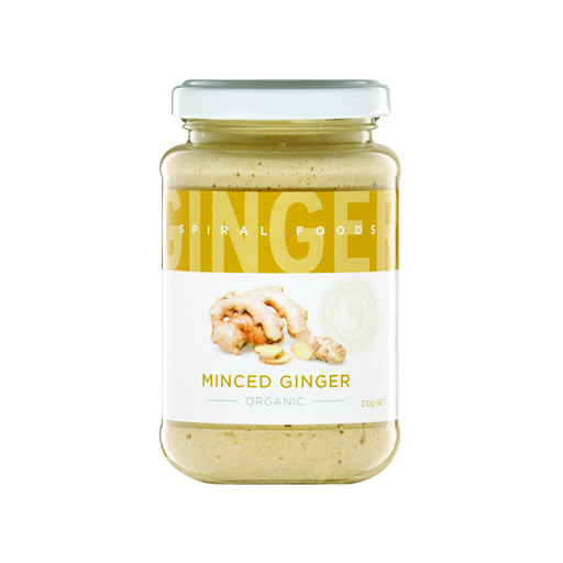 [25170863] Spiral Foods Minced Ginger Gluten Free