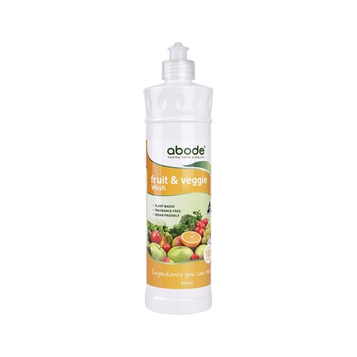 [25260045] Abode Fruit &amp; Vegetable Wash 600mL