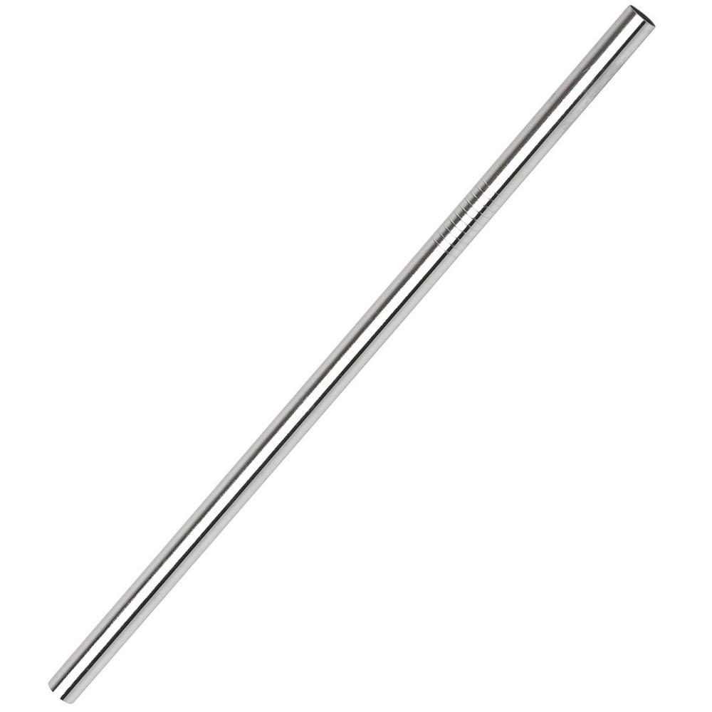 GE 12mm Steel Straw Straight Starry Nights White