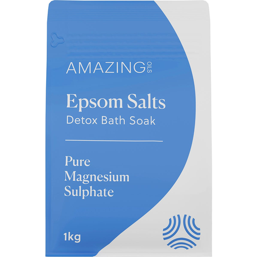 Amazing Oils Epsom Salts Detox Bath Soak Pure Magnesium Sulphate