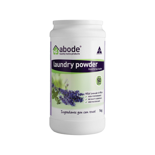 [25260229] Abode Laundry Powder (Front &amp; Top Loader) Wild Lavender &amp; Mint