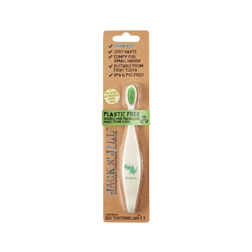 [25192902] Jack n' Jill Toothbrush Children Biodegradable Dino