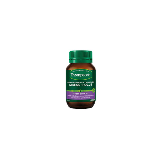[25365252] Thompson's Ashwagandha Complex Stress + Focus 60 Tablets