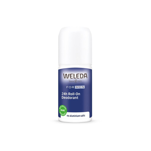 [25285666] Weleda Specialist Face, Body &amp; Hair; Deodorants; Men 24h Roll-On Deodorant