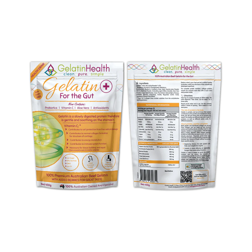 [25378702] Gelatin Health Gelatin + For The Gut