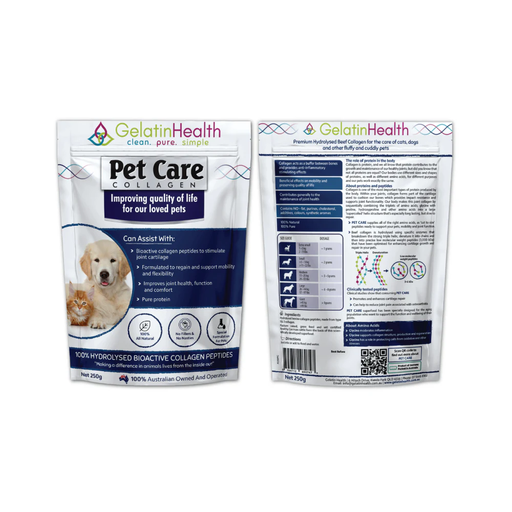 [25378733] Gelatin Health Pet Care Collagen
