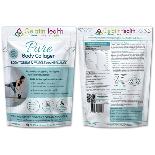 Gelatin Health Pure Body Collagen