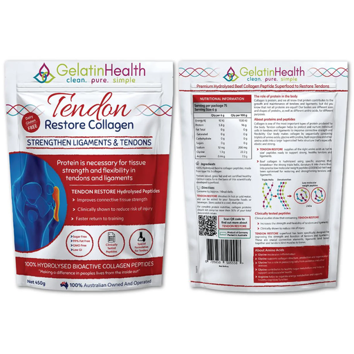 [25378726] Gelatin Health Tendon Restore Collagen