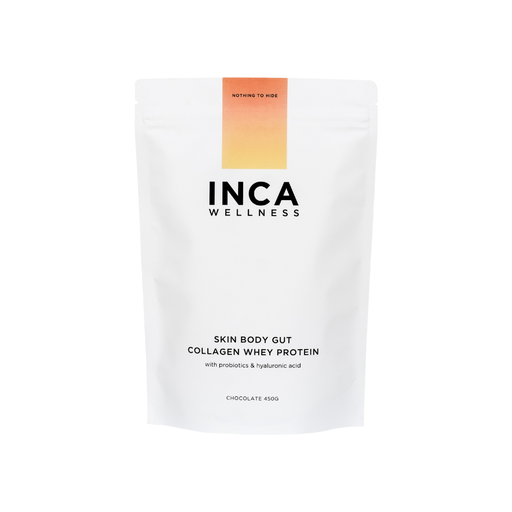 INCA Organics Skin+Body+Gut Collagen Whey Protein