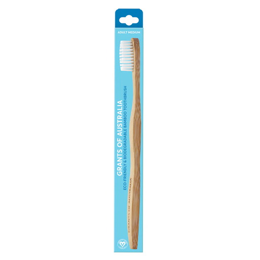 Grant's Toothbrush Adult Bamboo - Medium