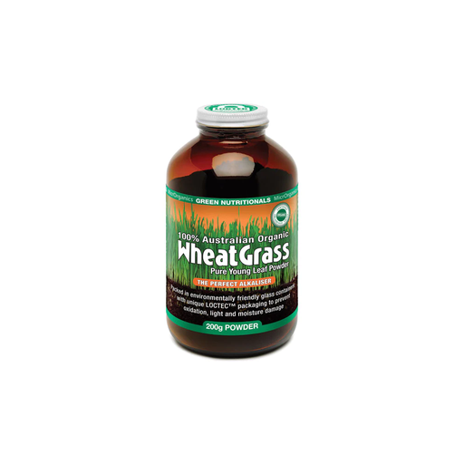 [25293968] Green Nutritionals 100% Australian Organic WheatGrass Powder