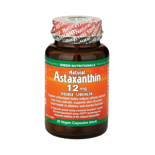 Green Nutritionals Hawaiian Natural Astaxanthin 12mg