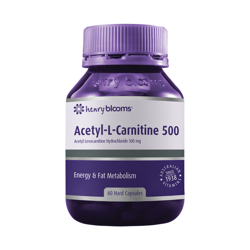 Henry Blooms Acetyl L Carnitine 500