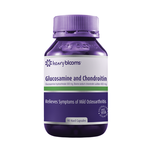 [25156263] Henry Blooms Glucosamine 500mg &amp; Chondroitin 400mg