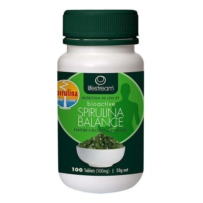 Lifestream Bioactive Spirulina Balance 500mg